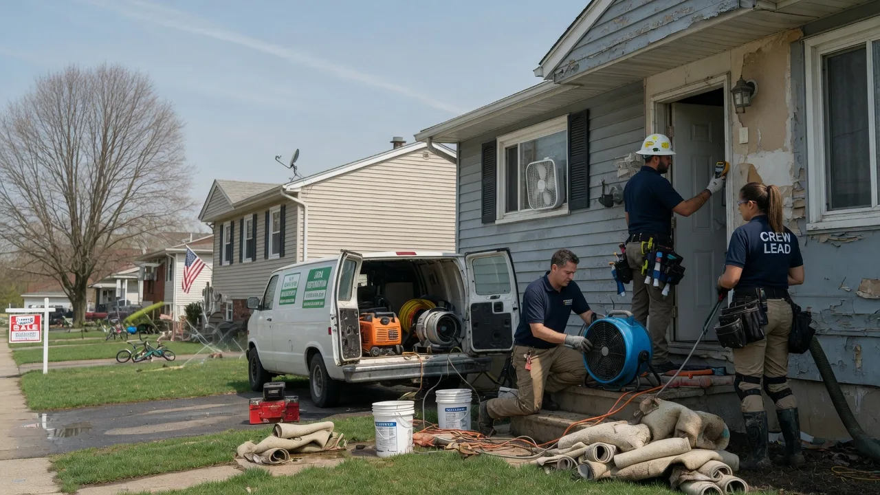 Flood Cleanup in Reynoldsville, PA near me