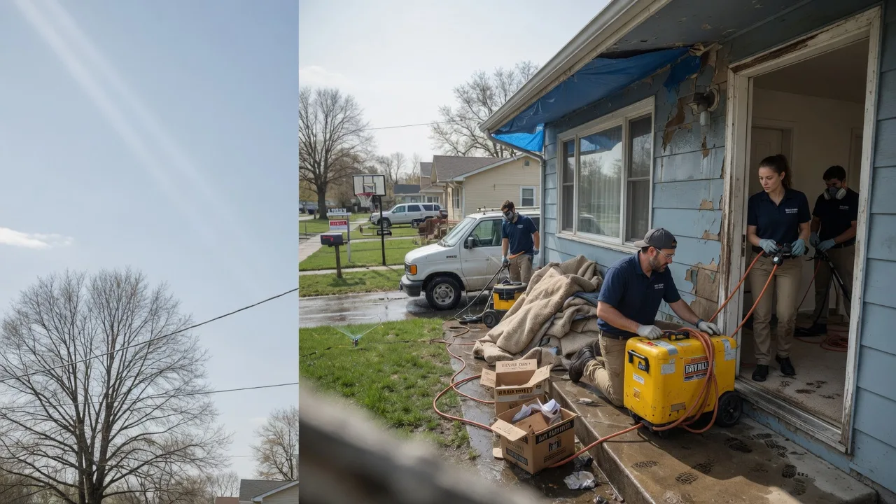 Basement Flood Cleanup in Reynoldsville, PA near me
